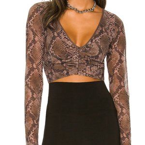 h:ours Revolve Minju Long Sleeve Top